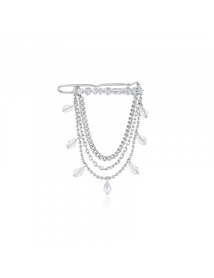 Hairpin• Glam Ever X Akiiiko Co-Branded Merchandise Zircon chain crystal hairpin