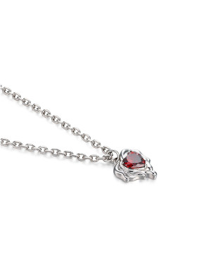 项链•蜡烛系列 Heart-shaped candle heart necklace 心形蜡烛爱心项链