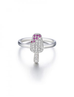 Ring•  Ice Cream Fever Collection Pink on Top Ring