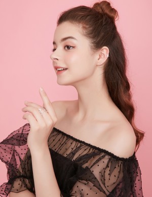 Earrings• Yours Only Collection Letters Clip-on
