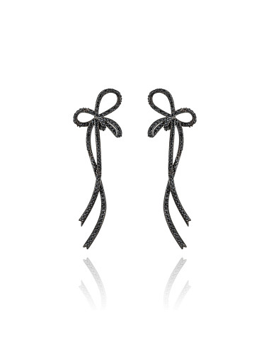 Earrings• Bow Ribbon Collection Silky Bow Ribbon Earrings