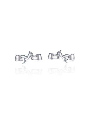 耳环•丝带蝴蝶结系列 Bow stud earrings 蝴蝶结耳钉