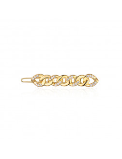 Hairpin• Glam Ever X Akiiiko Co-Branded Merchandise Zircon chain hairpin 