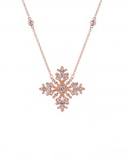 Necklace• Baroque Collection Shape of Snow Necklace