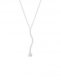 Necklace• Beach Holiday Collection Water Wave Diamond Necklace