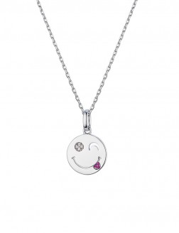 Necklace•Emoji Collection Naughty Face Necklace 