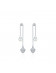 Earrings•The fish tail series  Fish Tail with Pearls Earrings 